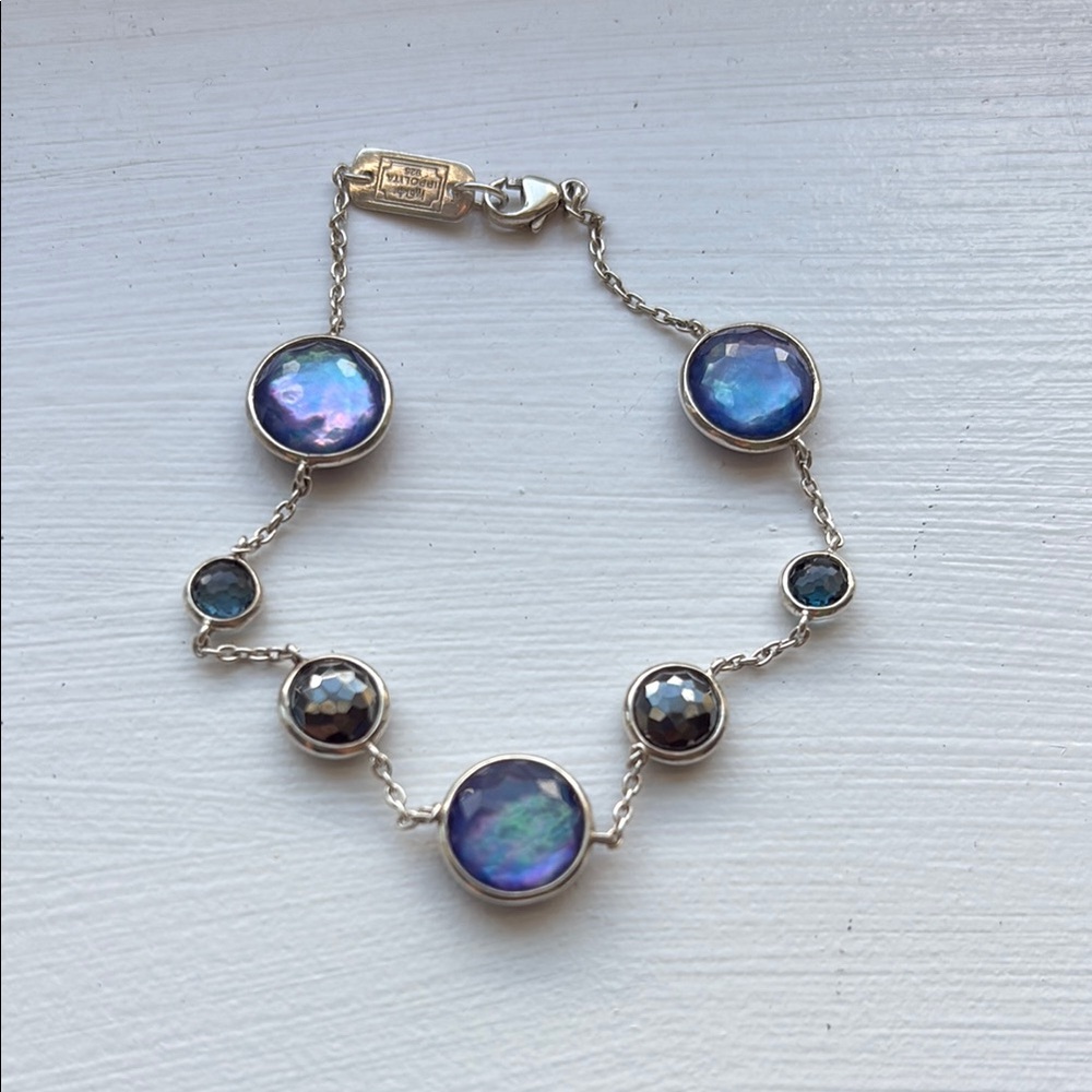 Ippolita Lollipop 7-stone Sterling Silver in Eclipse
